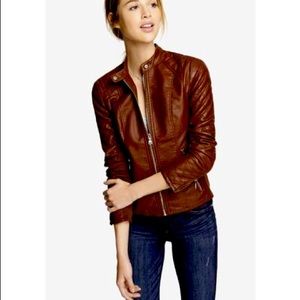 EUC (Minus the) Leather Quilted Moto Jacket